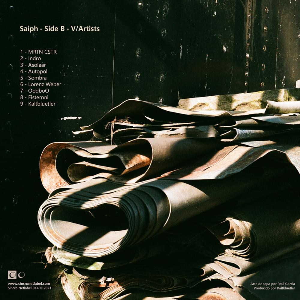 Saiph B-Side. Rework., V/A cover art